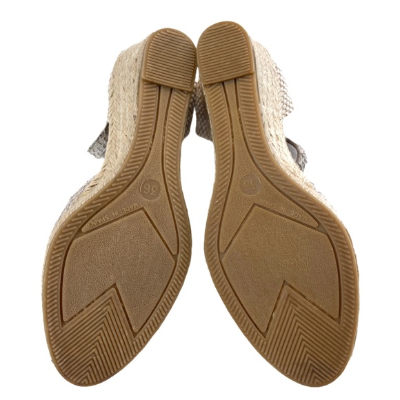 Paseart Ankle Strap Espadrille Wedge Sandals - Picture 7 of 14